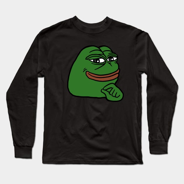 Pepe The Frog Long Sleeve T-Shirt by TheAnimeFactory